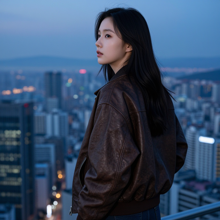 도시의 푸른 시간