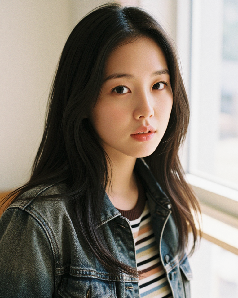 빈티지 무드 모델